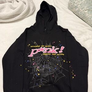 SP5DER Black Pink! Hoodie